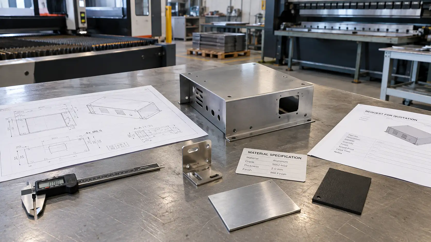 Leitfaden für Blech-RFQ und Beschaffung von kundenspezifischen Metallteilen