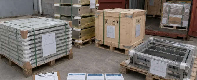 Checkliste für den Exportversand von Blechteilen aus China