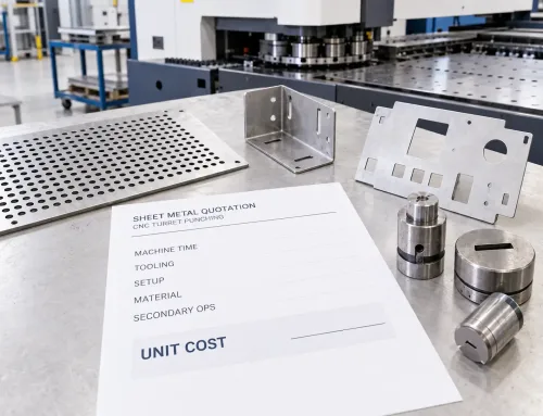 Kosten für CNC-Revolverstanzen: 5 Angebotstreiber, versteckte Kosten und wie man sie reduziert