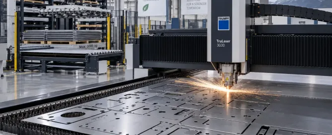 hochvolumige Laserzuschnitt-Produktionslinie