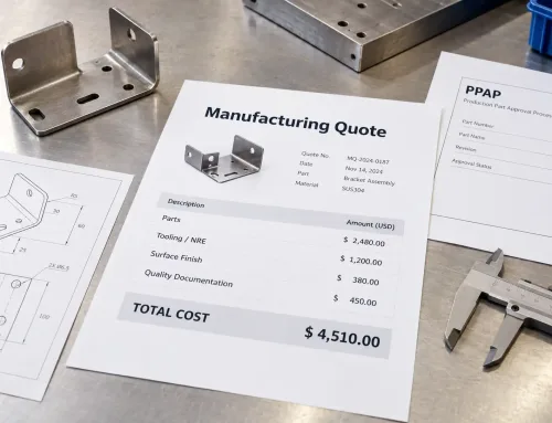 Was Lieferantenqualitätsdokumentation in der OEM-Fertigung wirklich kostet — PPAP, FAI, MTR & RFQ-Preisgestaltung